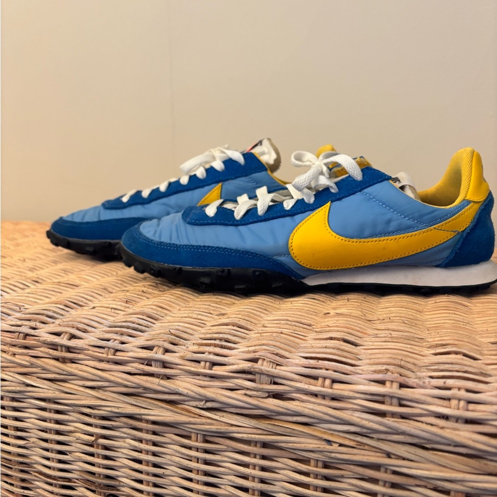 Nike Blue and Yellow Sneakers